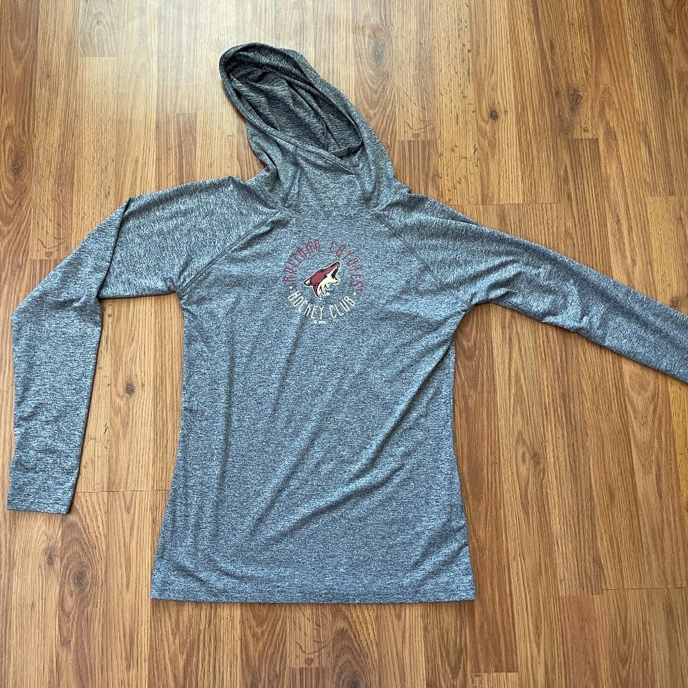 NHL Gray Hoodie Sweatshirt
